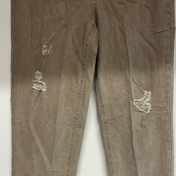 Wild Fable Light Brown Distressed Jeans - Picture 3 of 10